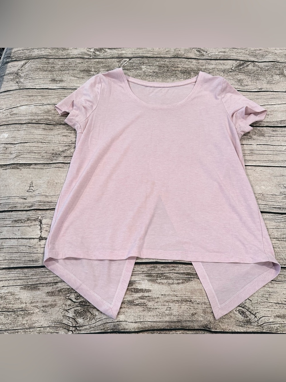 Outdoor Voices Very Light Pink Women’s Active Top w/ Flyaway Back Size Small